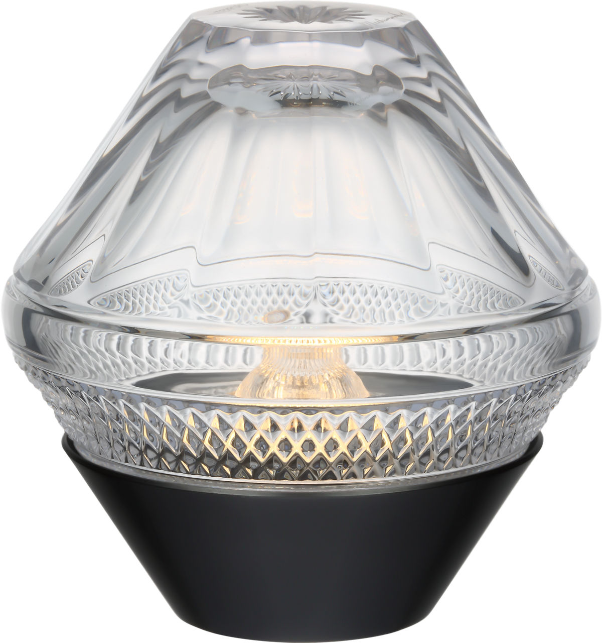 Copper Coast 5" Rechargeable Accent Lamp | Bronze | Clear Crystal