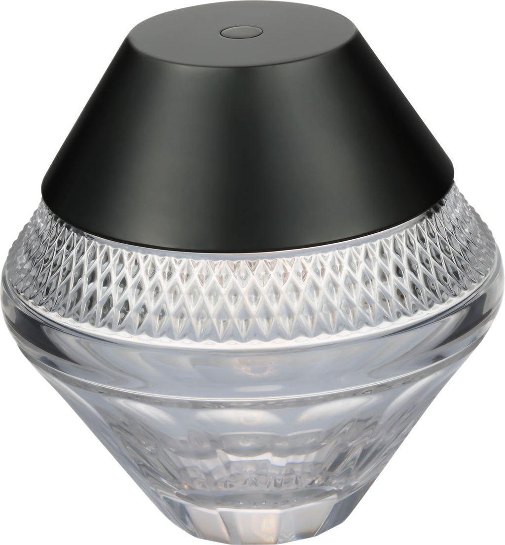 Copper Coast 5" Rechargeable Accent Lamp | Bronze | Clear Crystal
