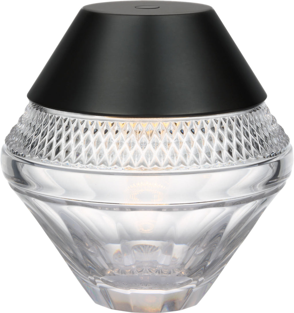 Copper Coast 5" Rechargeable Accent Lamp | Bronze | Clear Crystal