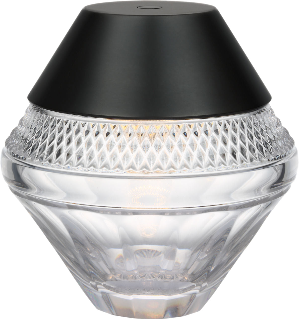 Copper Coast 5" Rechargeable Accent Lamp | Bronze | Clear Crystal