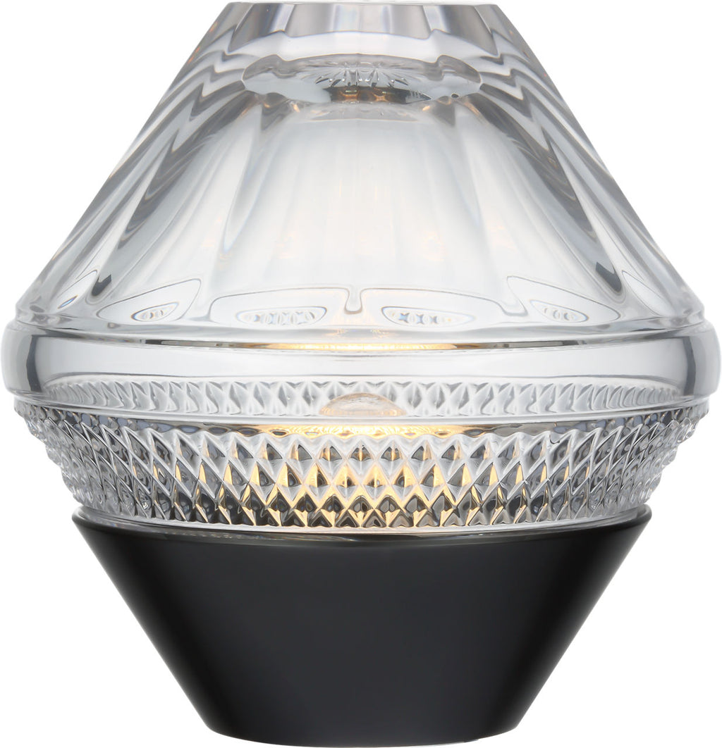 Copper Coast 5" Rechargeable Accent Lamp | Bronze | Clear Crystal