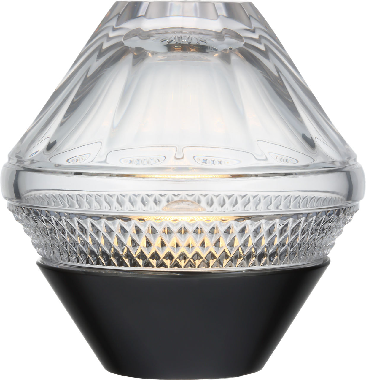 Copper Coast 5" Rechargeable Accent Lamp | Bronze | Clear Crystal