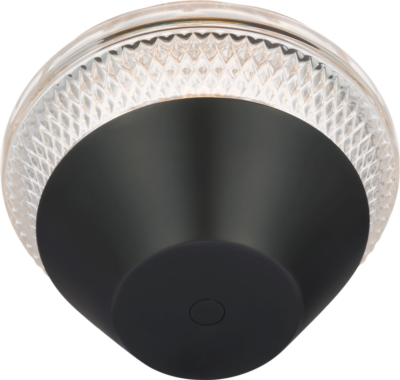 Copper Coast 5" Rechargeable Accent Lamp | Bronze | Clear Crystal