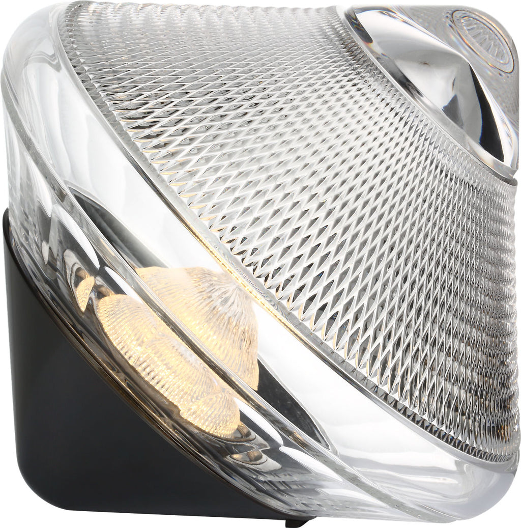 Copper Coast 12" Rechargeable Accent Light | Bronze | Clear Crystal