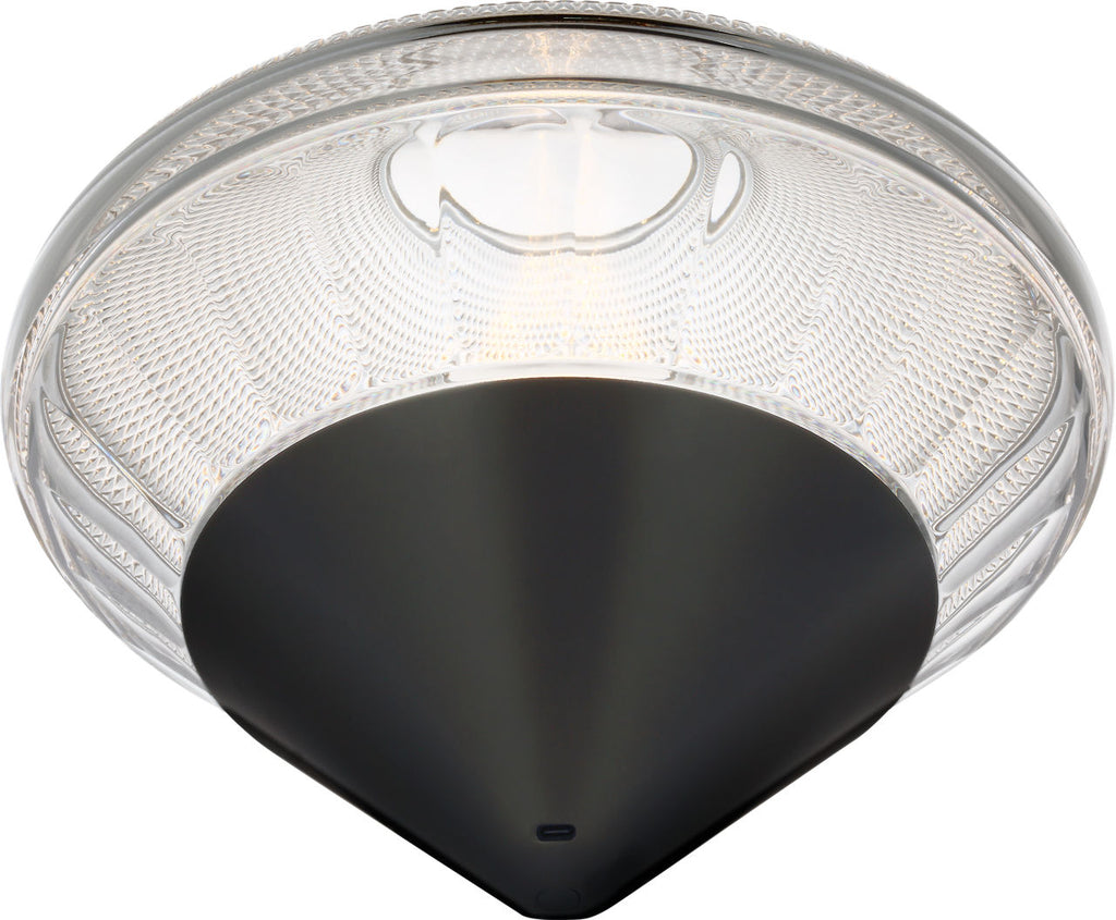 Copper Coast 12" Rechargeable Accent Light | Bronze | Clear Crystal