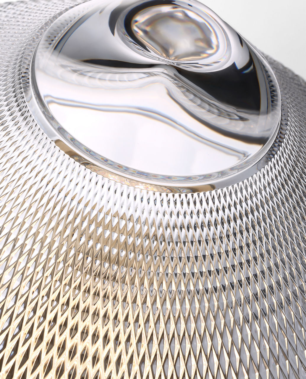 Copper Coast 12" Rechargeable Accent Light | Natural Brass | Clear Crystal