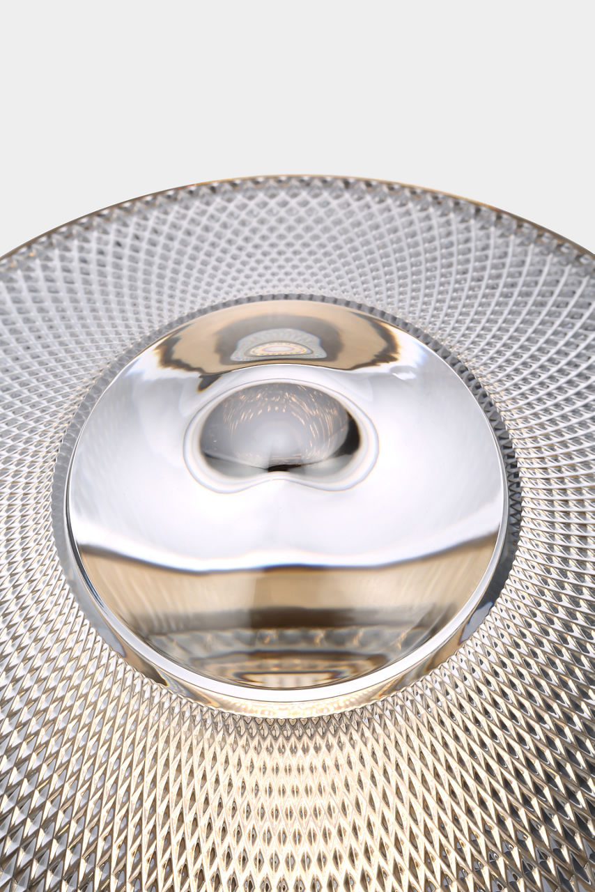 Copper Coast 12" Rechargeable Accent Light | Natural Brass | Clear Crystal