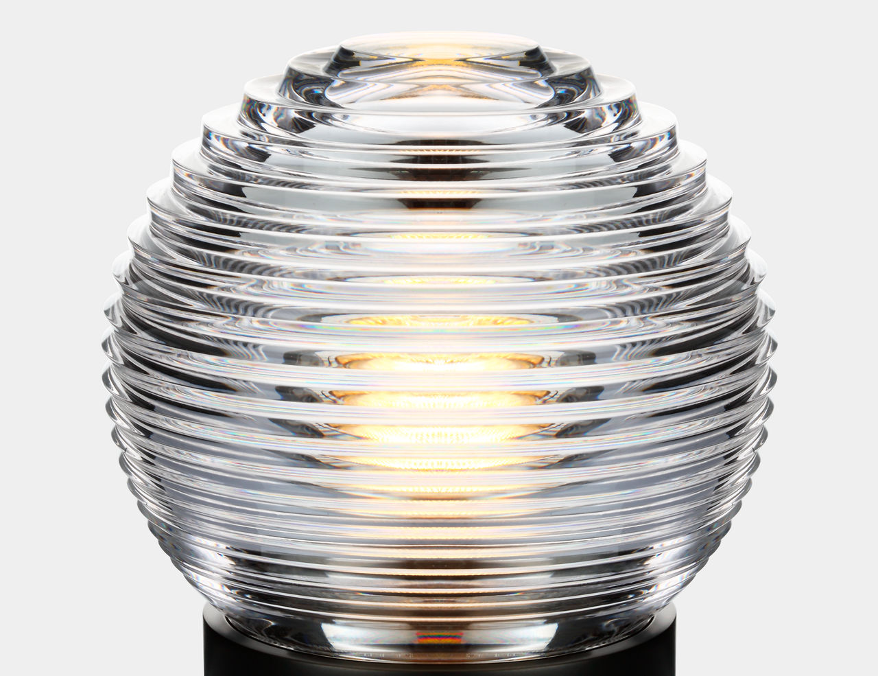 Circon 7" Rechargeable Accent Lamp | Bronze | Clear Crystal