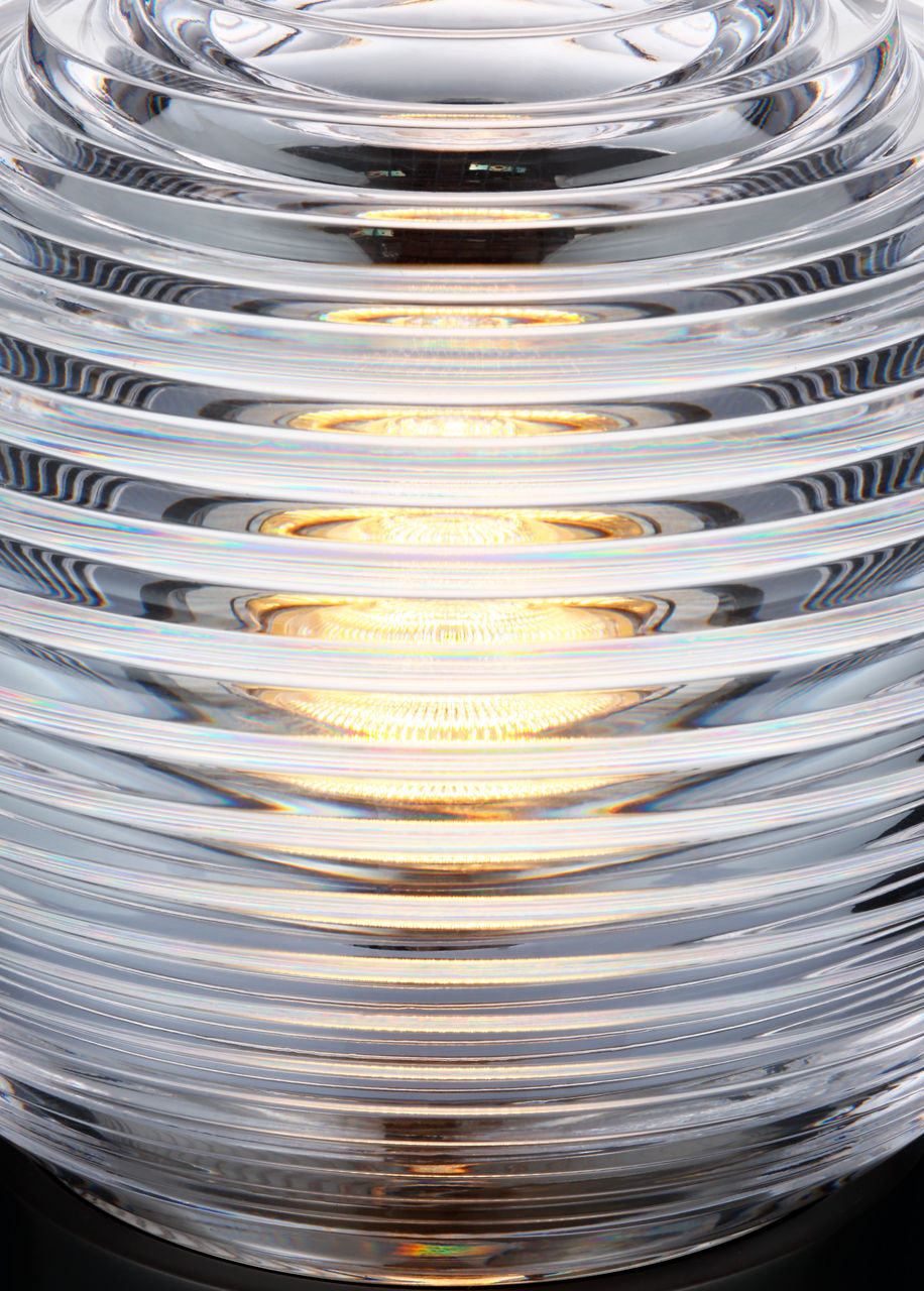 Circon 7" Rechargeable Accent Lamp | Bronze | Clear Crystal