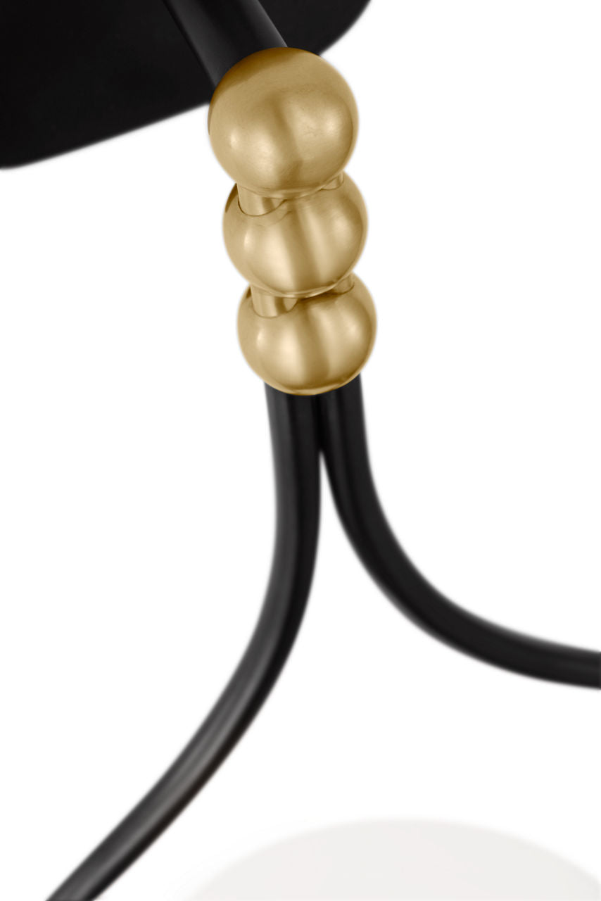 Jodo 19" Single Sconce | Bronze and Brass | White Glass