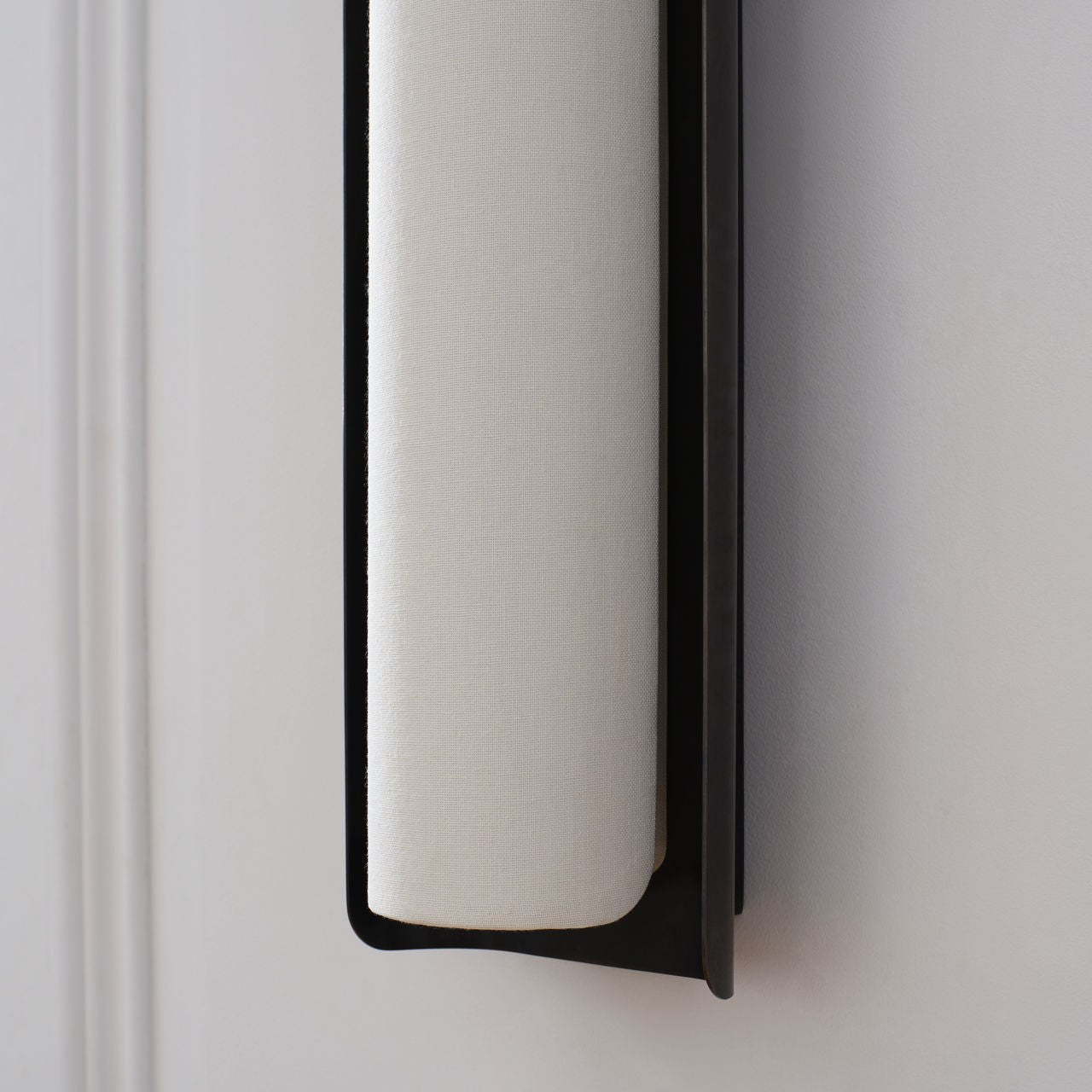 Penumbra 21" Sconce | Bronze and Linen
