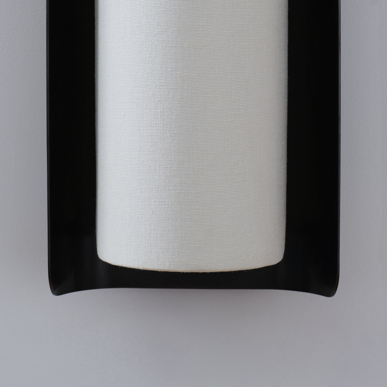 Penumbra 21" Sconce | Bronze and Linen