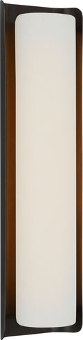 Penumbra 21" Sconce | Bronze and Linen