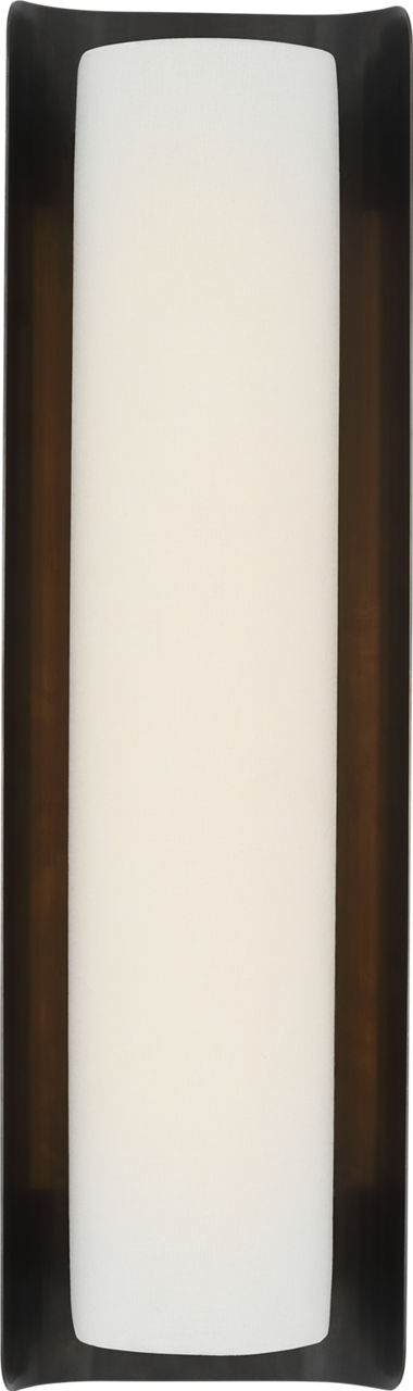 Penumbra 21" Sconce | Bronze and Linen