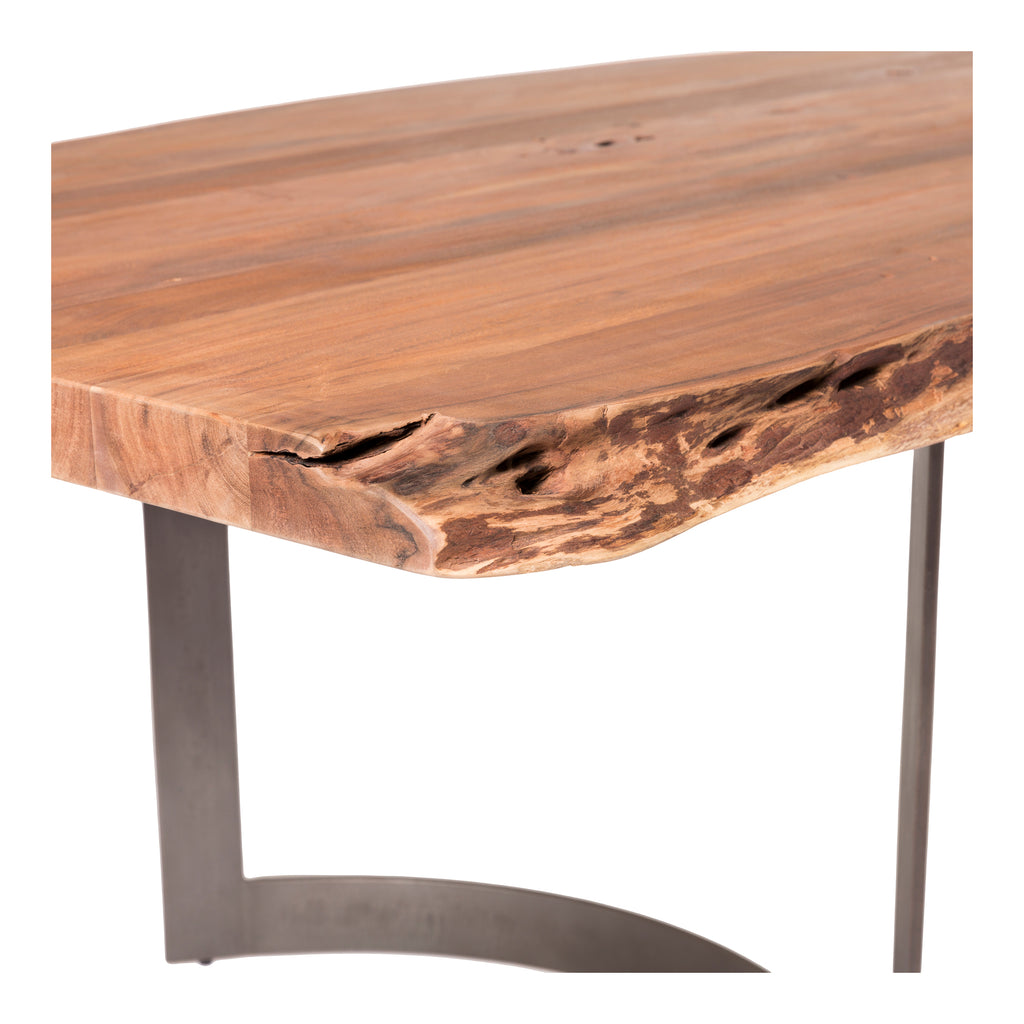 Bent Dining Table Large Brown