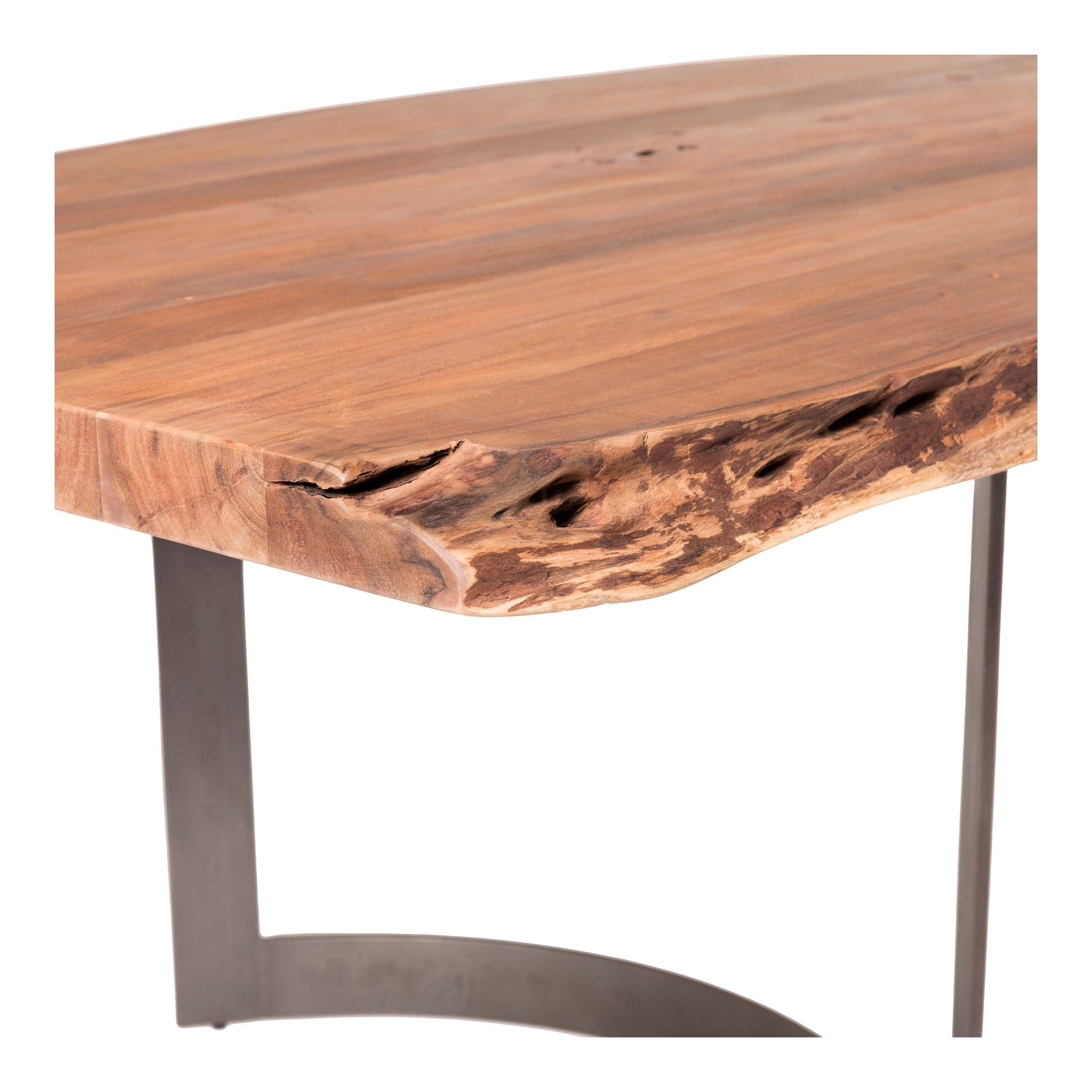 Bent Dining Table Large Brown