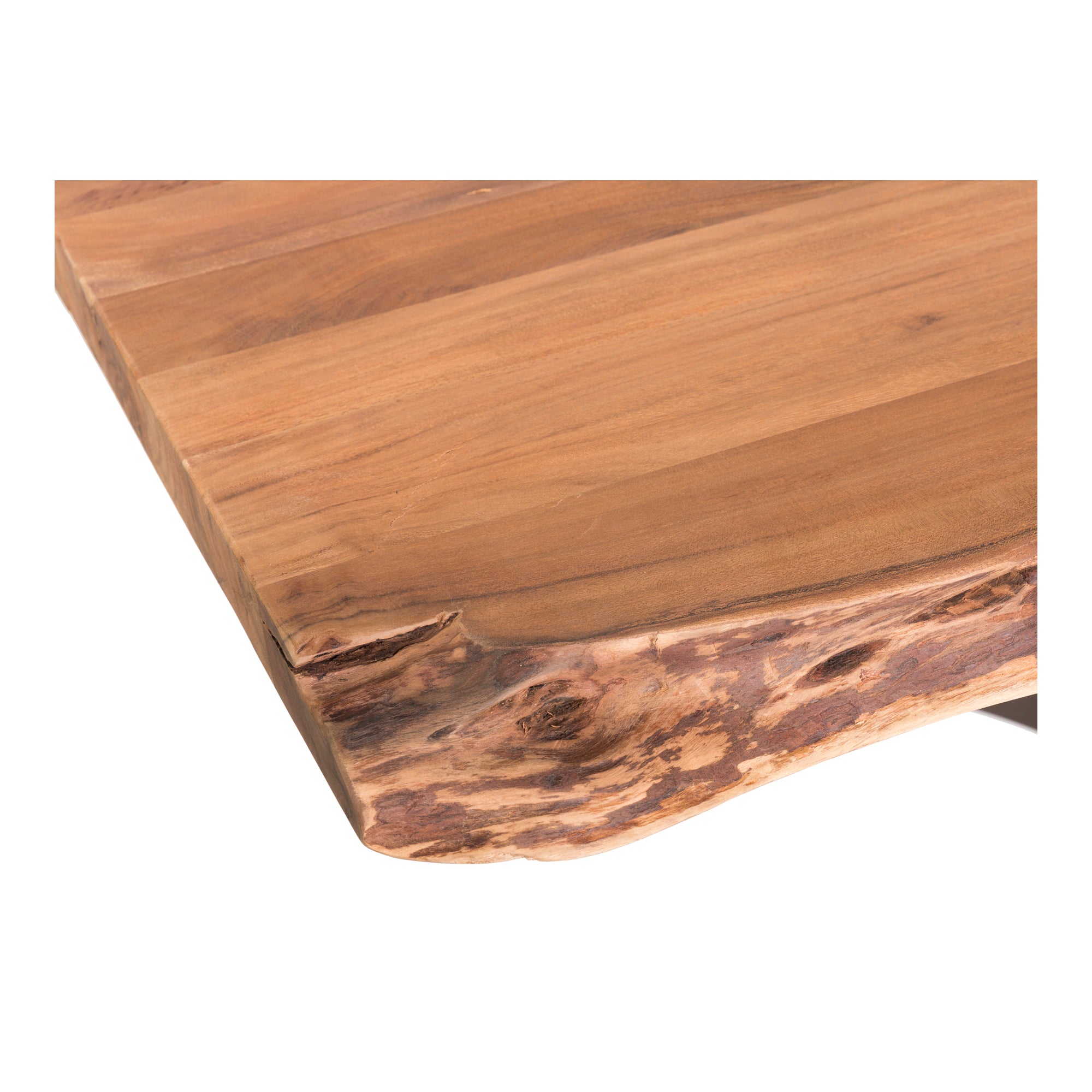 Bent Dining Table Large Brown