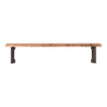 Bent Bench Small Brown
