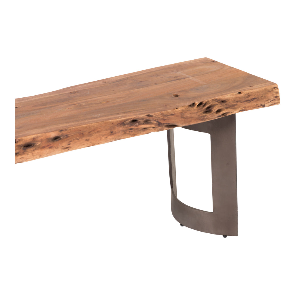 Bent Bench Large Brown