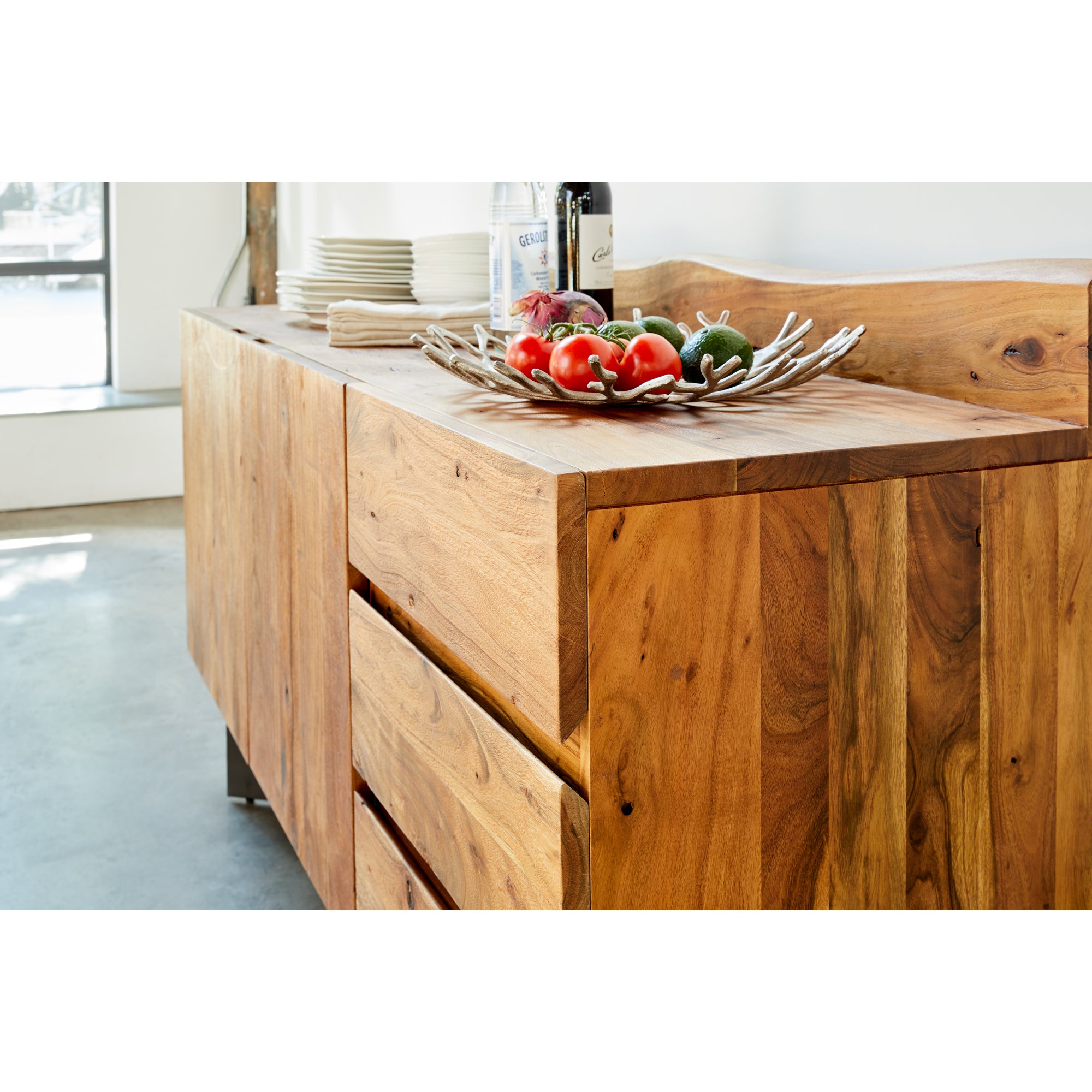 Bent Sideboard 
Brown