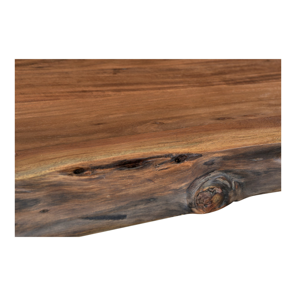 Bent Console Table Brown