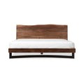 Bent King Size Bed Brown