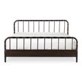 Vivian Queen Bed Dark Brown