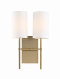 Veronica 11'' Aged Brass Sconce