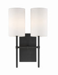Veronica 11'' Black Forged Sconce