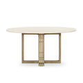 Mia Dining Table - Parchment White