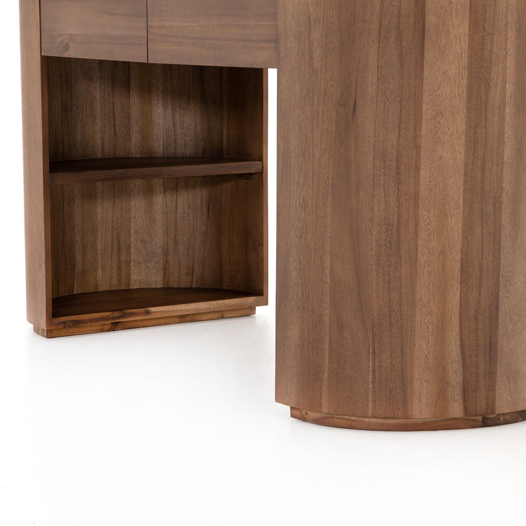 Pilar Desk - Caramel Brown