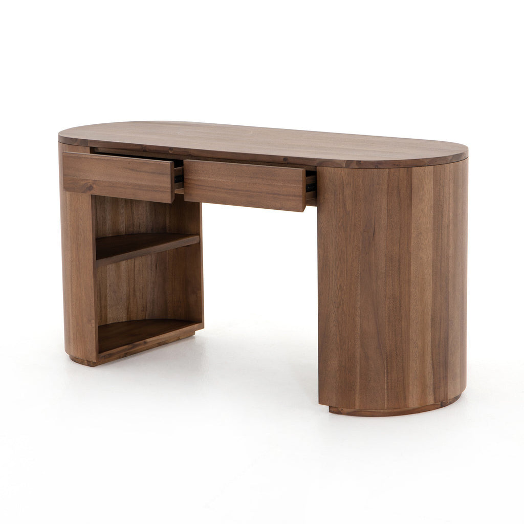 Pilar Desk - Caramel Brown