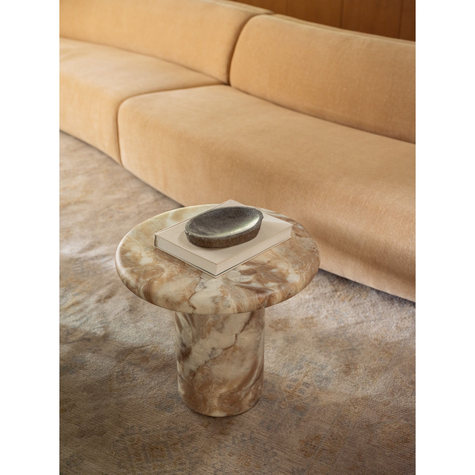 Frida Outdoor Side Table Brown