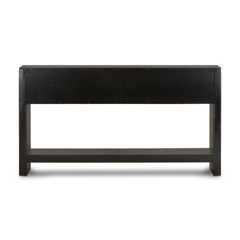 Suki Console Table - Burnished Black