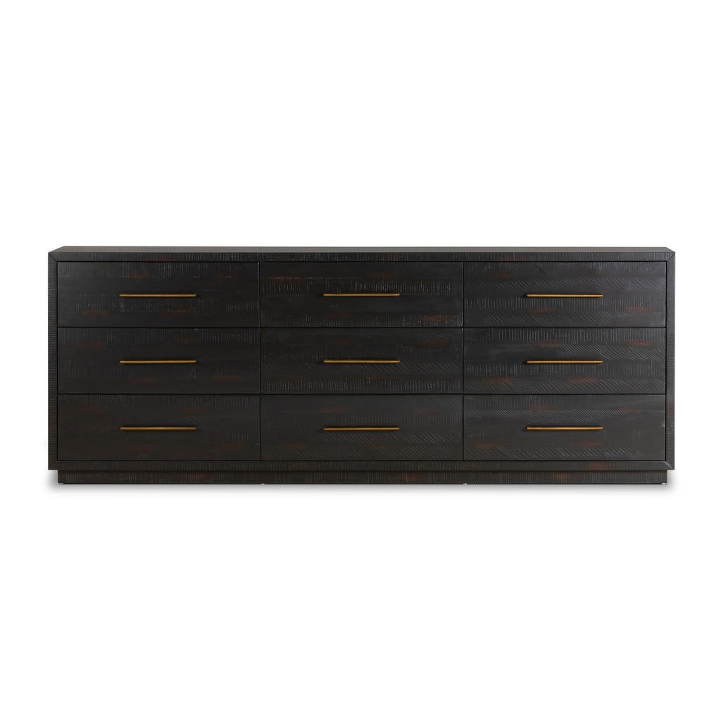 Suki 9 Drawer Dresser - Burnished Black