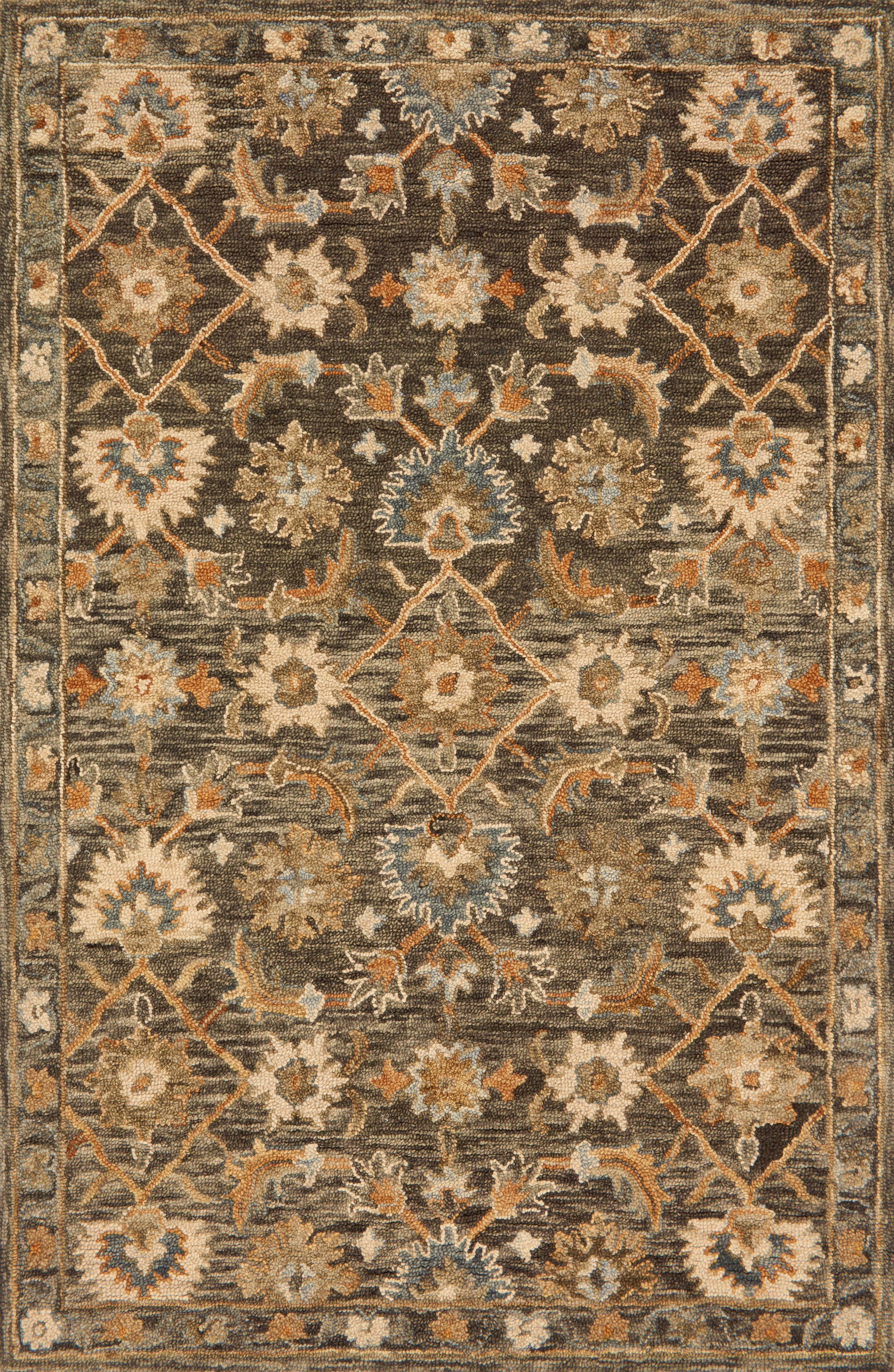 Loloi | Victoria Collection | Dk Taupe / Multi | VK-08