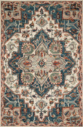 Loloi | Victoria Collection | Blue / Red | VK-16