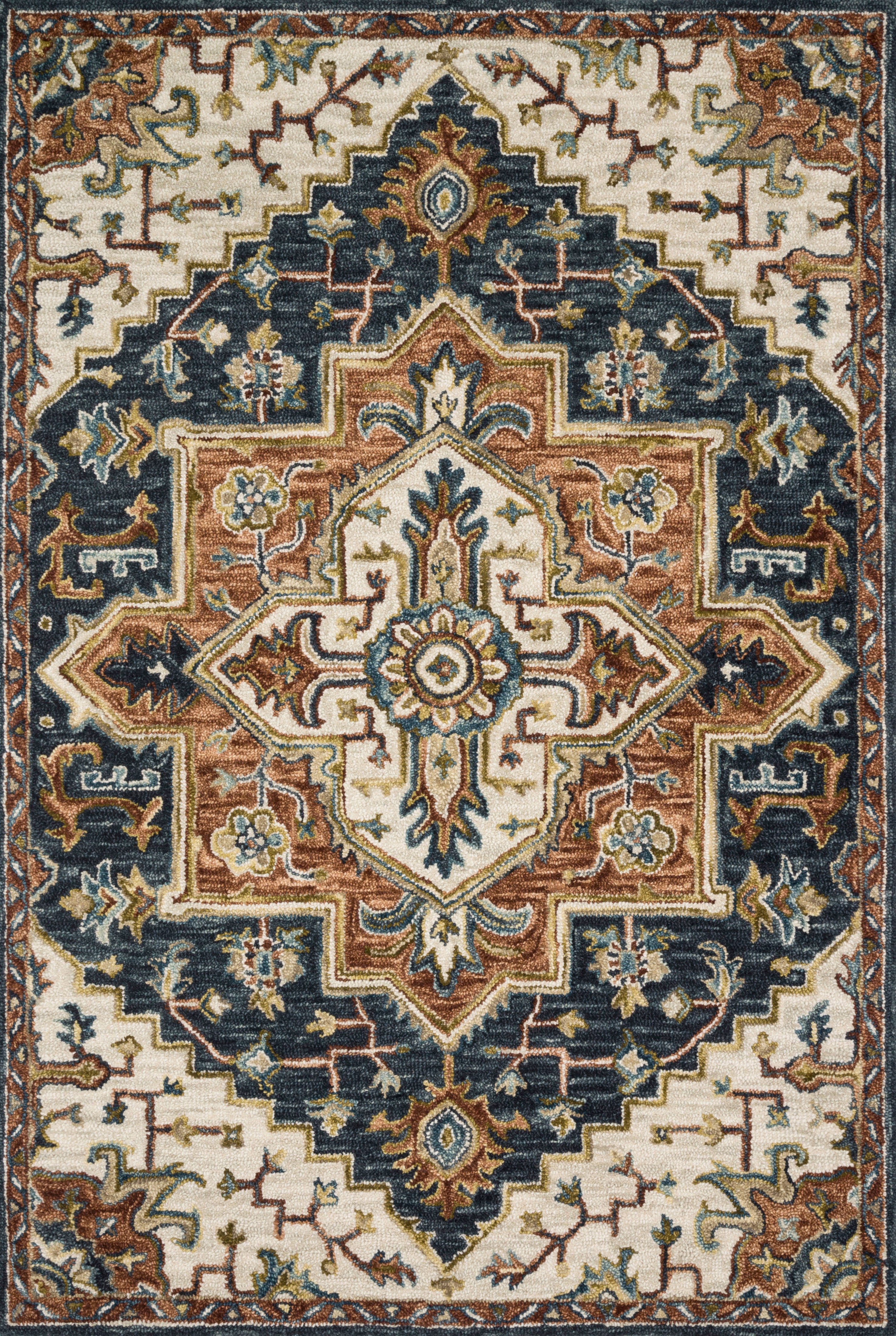 Loloi | Victoria Collection | Blue / Multi | VK-19