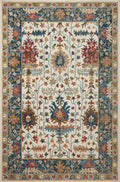 Loloi | Victoria Collection | Ivory / Sky | VK-23