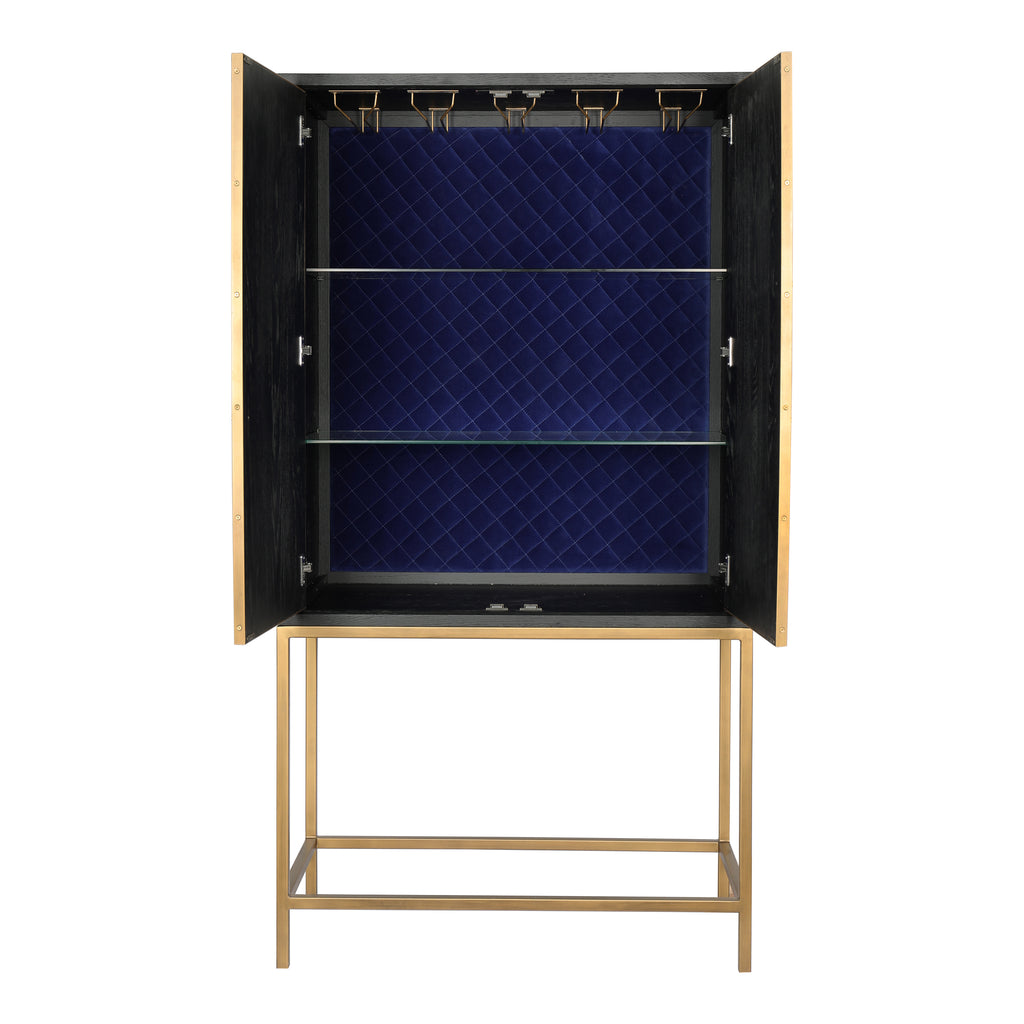 Mako Bar Cabinet Grey