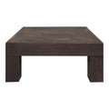 Evander Coffee Table Rustic Brown