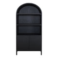 Wilde Display Cabinet Black Oak