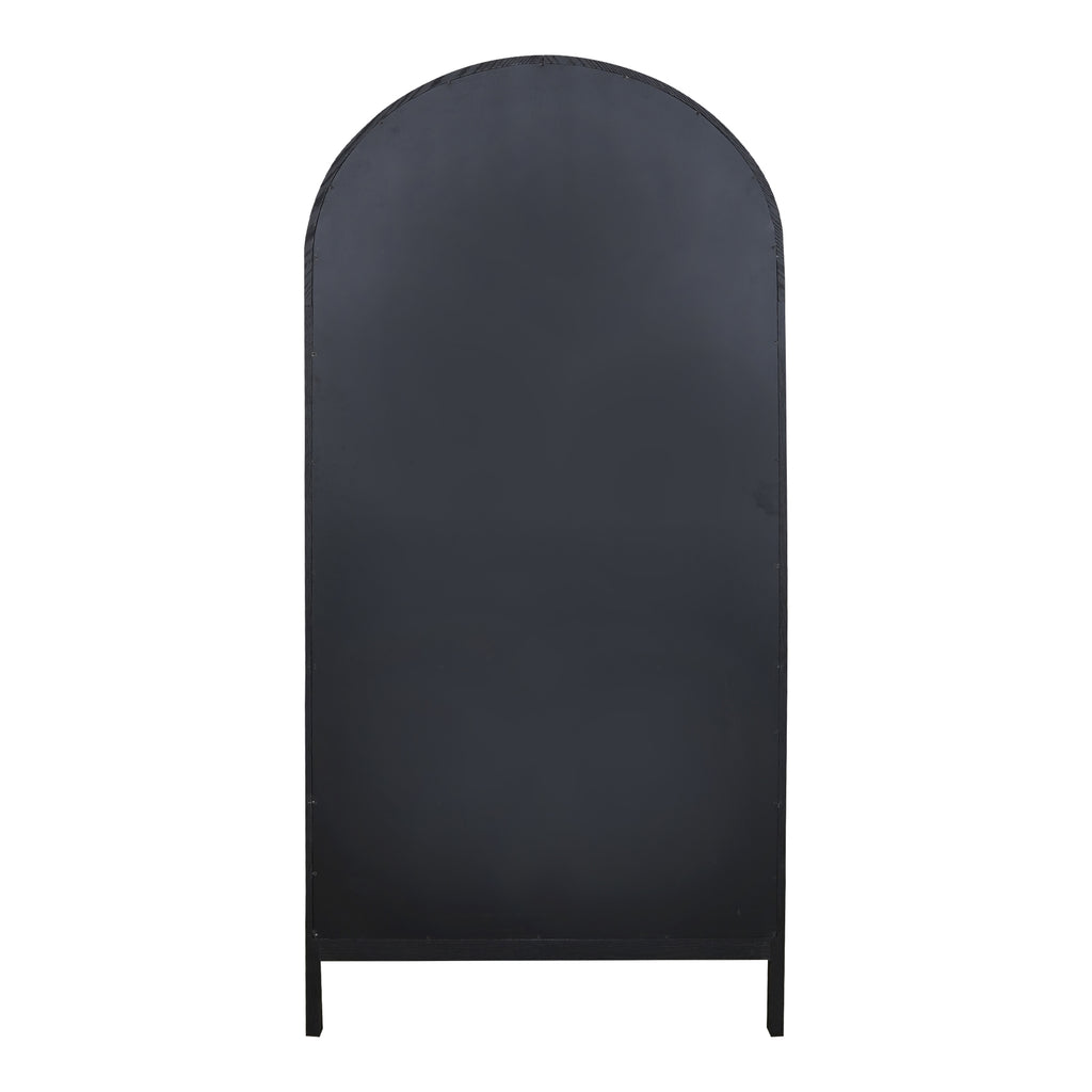 Wilde Display Cabinet Black Oak