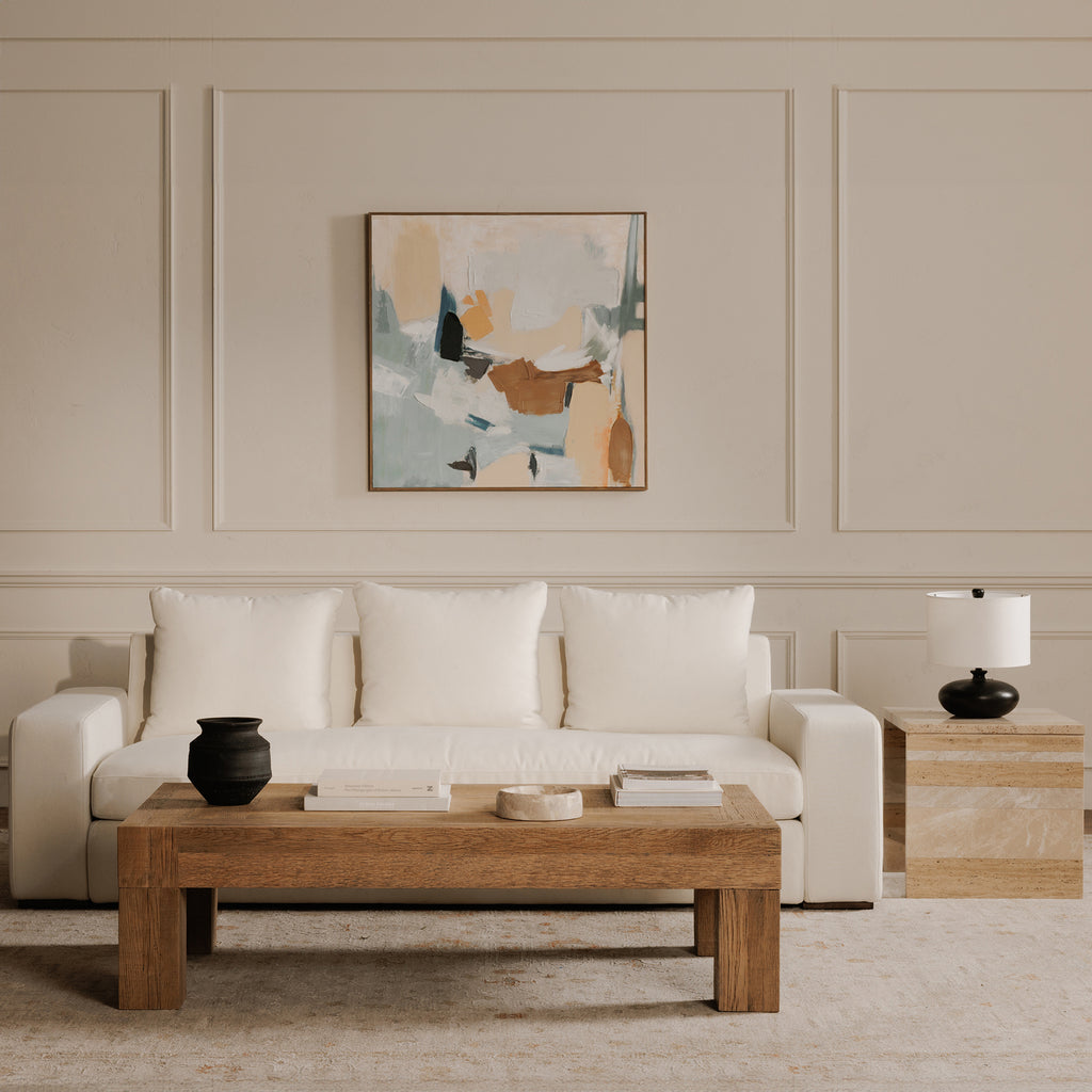 Evander Coffee Table Rectangle Aged Oak