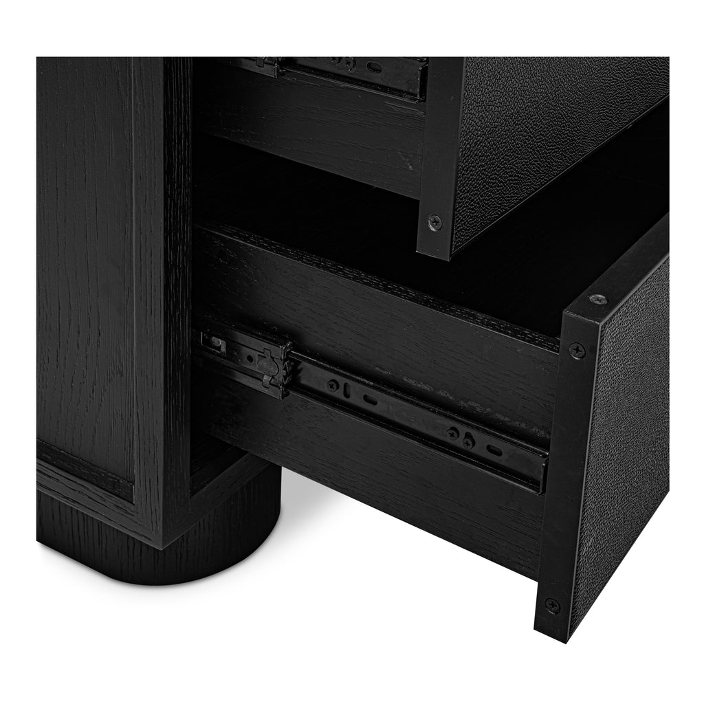 Marcelle Nightstand Black