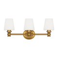 Xavierre 3 - Light Vanity Burnished Brass