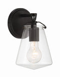 Voss 5.75'' Matte Black Sconce