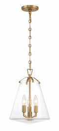 Voss 11'' Luxe Gold Pendant