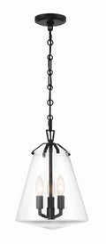 Voss 11'' Matte Black Pendant