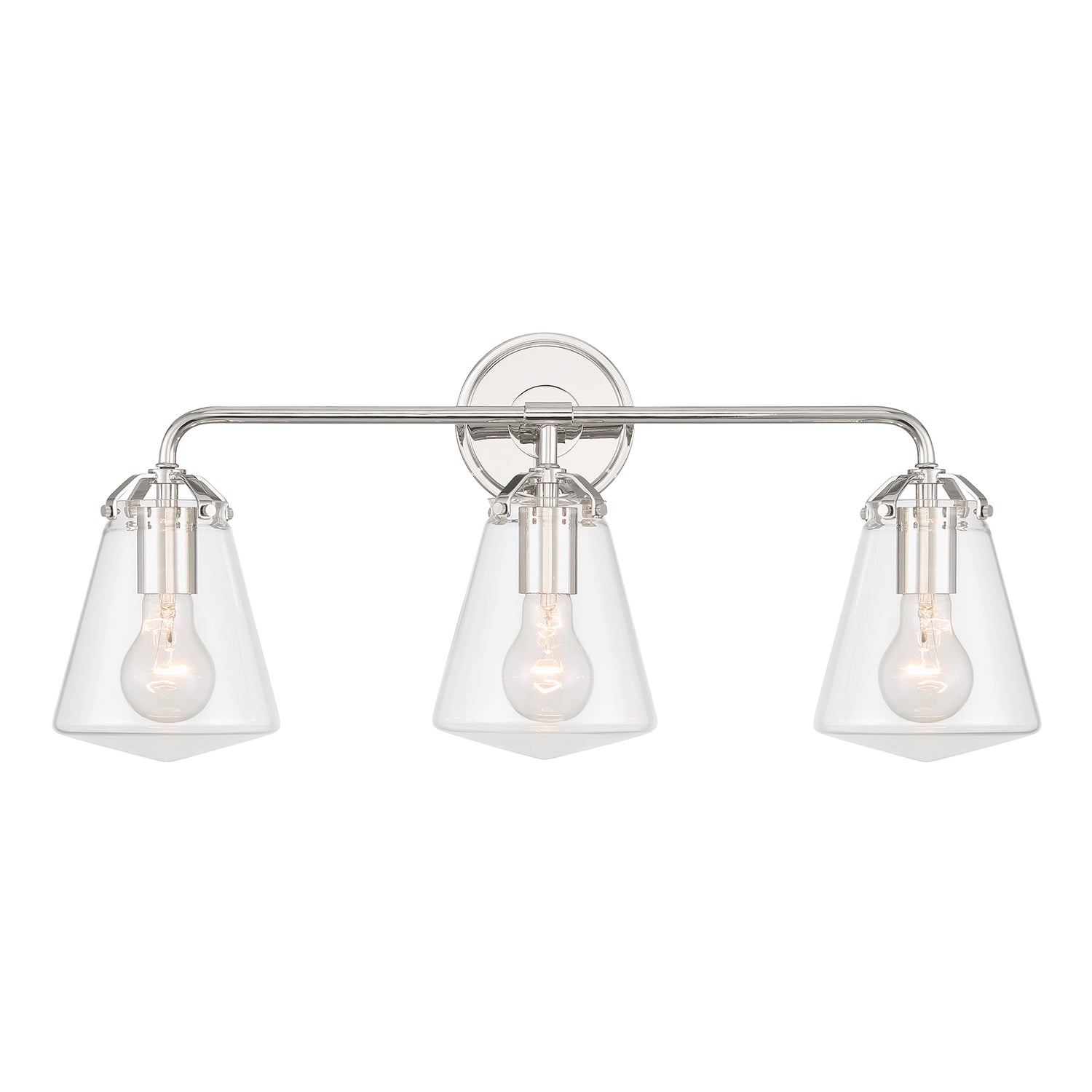 Voss 25'' Polished Nickel Bathroom Vanity